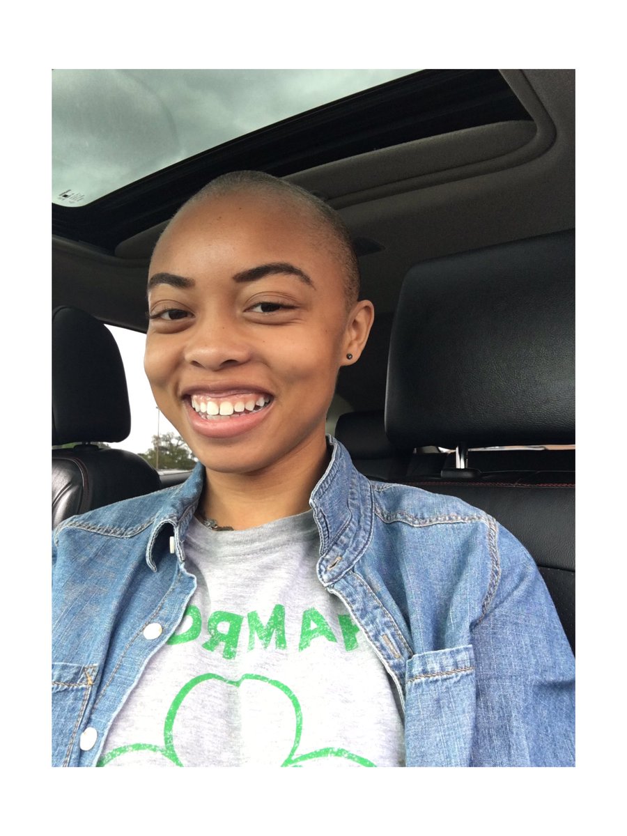 theMaryeliza's tweet photo. I JUST SHAVED ALL MY HAIR OFF TODAY AND IM FEELING BEAUTIFUL https://t.co/goxcFHPZkm