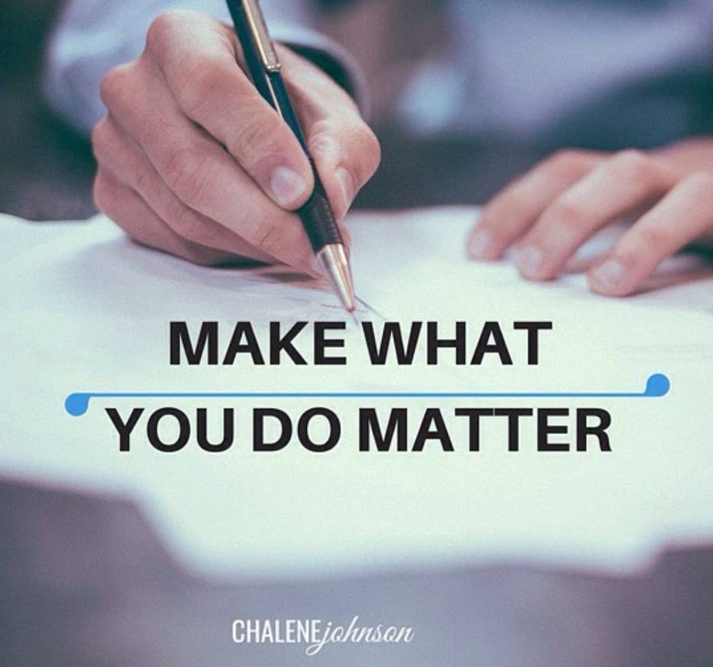 ChaleneJohnson's tweet photo. Our time is precious. How will you make it count? https://t.co/dYnKPLaVmr
