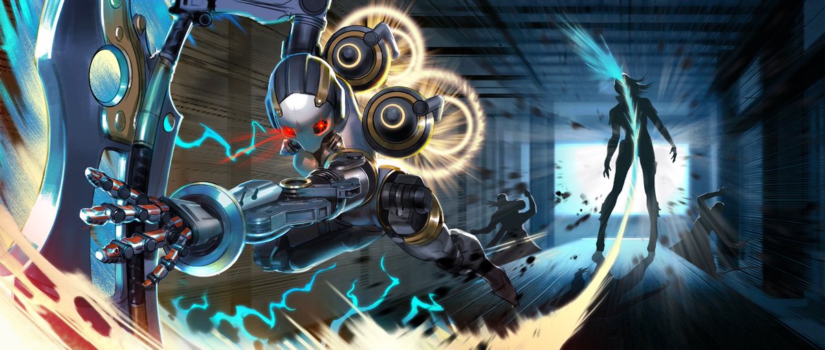 vainglory's tweet photo. ALPHA LORE: THE DESTRUCTION

The Stormguard is replaced by a powerful machine…

https://t.co/YDfvCzDI0j #lore https://t.co/X5q9fv5Rg0