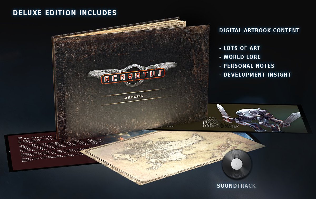 MKupski's tweet image. Bought our base game? Want the deluxe content after the fact? You can get it here tomorrow! store.steampowered.com/app/449080/