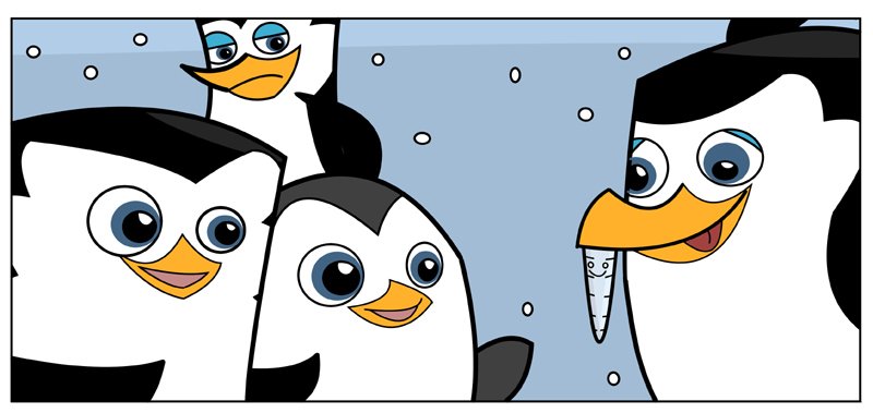 TheGrantPerkins's tweet photo. What's cuter than #PenguinsofMadagascar? #BabyPenguinsofMadagascar! https://t.co/zW2N1kevTt Outnow from @ComicsTitan https://t.co/Y838I145cg