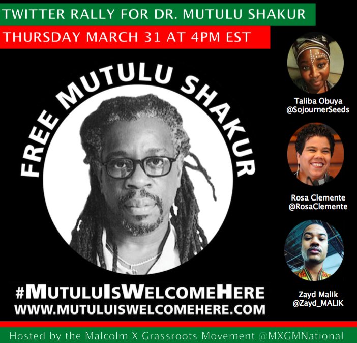 MXGMNational's tweet photo. Tomorrow don't miss @rosaclemente talking abt why activism is not a crime, the #BLMLA7 & #MutuluIsWelcomeHere https://t.co/vM13QKXrSD