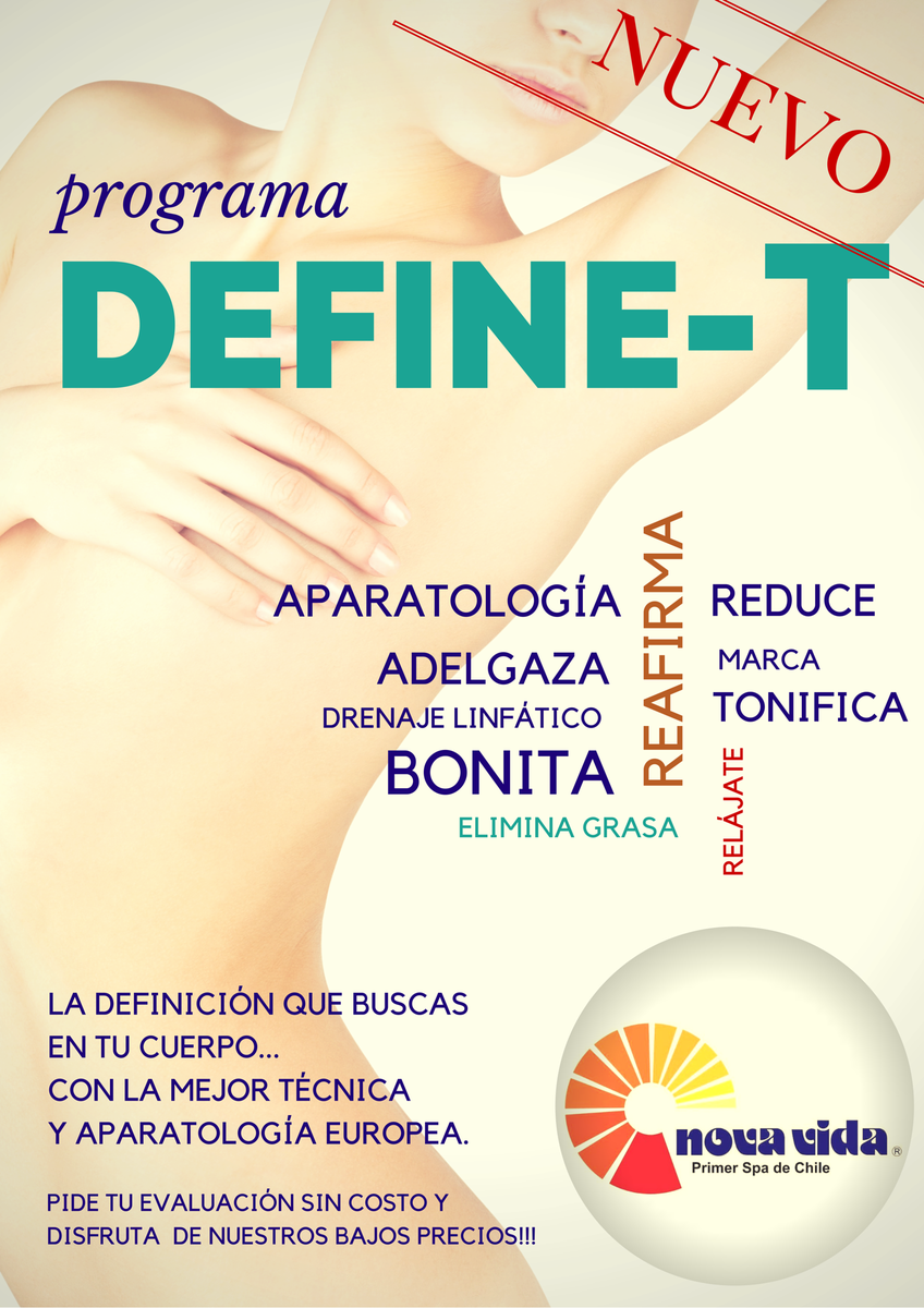 mkt_novavida's tweet photo. #DefineT, programas pensados para tí
222460037 - 222460040
info@novavida.cl https://t.co/97fifE1RGQ