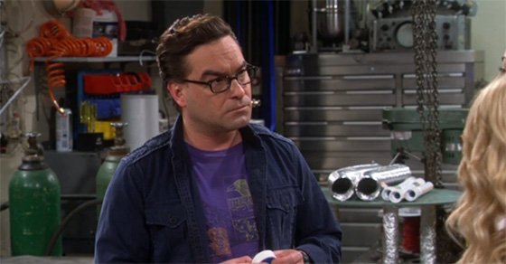 bigbangtheory's tweet photo. #BigBangTheory Sneak Peek: See why Leonard is NOT laughing at Penny's joke. https://t.co/YSblD3dAry https://t.co/CjKbo7M2HD