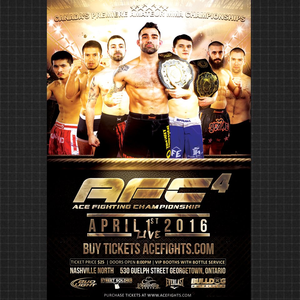 Hello Twitter! This Friday AFC4 is Live at NashvilleNorth!! acefights.com #nashvillenorth #AFC