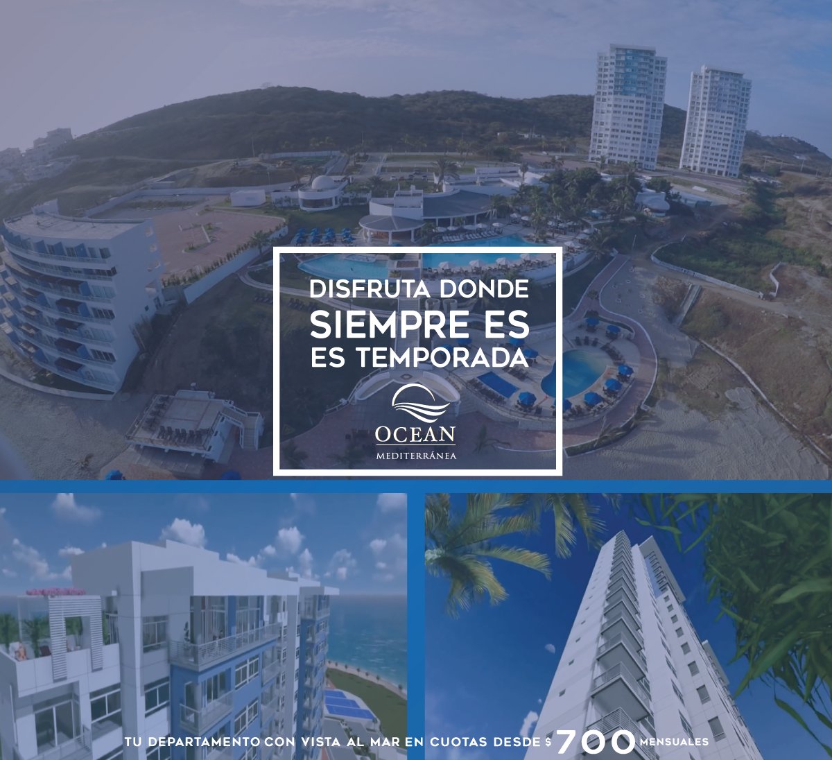 OceanTowers_ec's tweet photo. ¡Vive con tu departamento en #Playas! Siguenos y comienza a vivir tu lado Ocean! #oceanmediterranea #oceantowers https://t.co/PteCF3WdUk