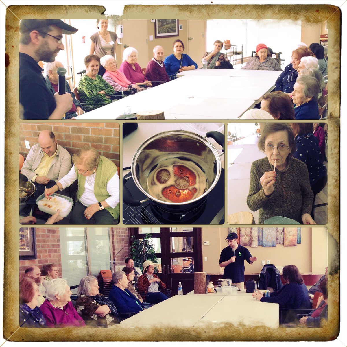 Maple on Snow! Making a tasty treat with Horticultural Therapist, Sean! #vlgrec