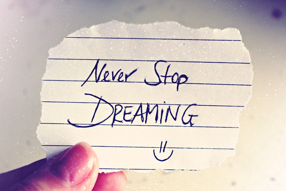 Dreams aren't only for sleeping. #WiseWordsWednesday
