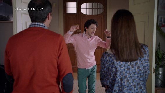 Lucas: “¿A ti la irresponsabilidad te la dan con la beca Erasmus?” atres.red/fwtqz #BuscandoElNorte7