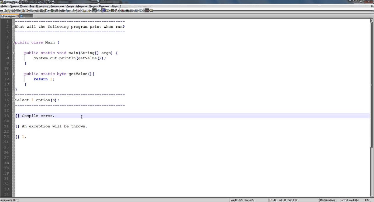 MCTTRAIN1's tweet image. #E_learning #Java_certification #Java_courses #Java_practice OCA Java SE 8 Programmer I.… bit.ly/1RK6vS6