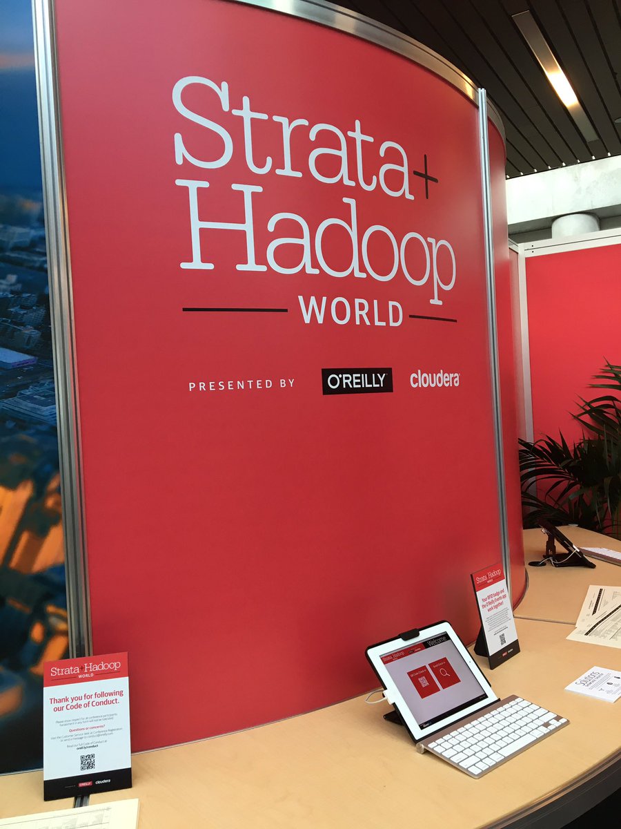 harpreetsingh's tweet image. So excited to be here finally. @strataconf #strataconf #StrataHadoop #Hadoop