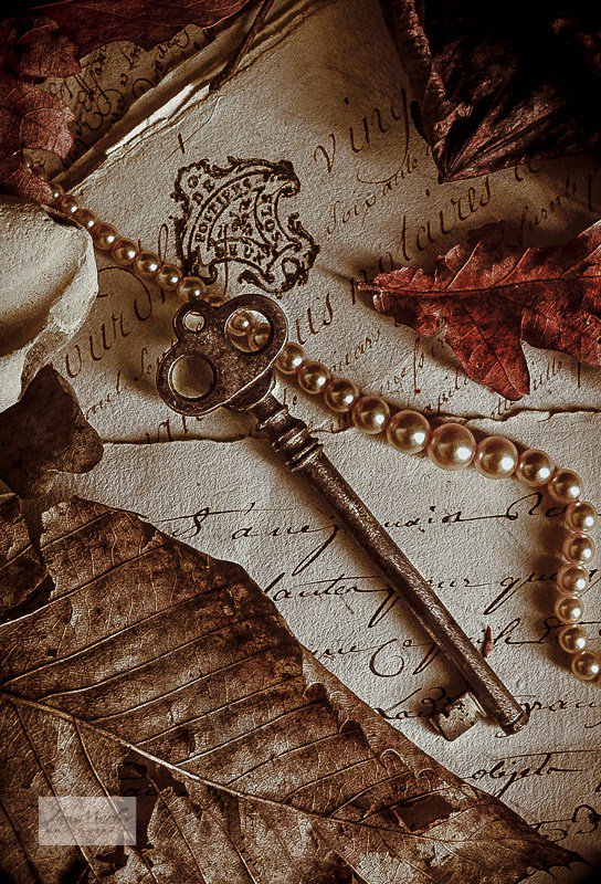 FrenchHillside's tweet photo. Wordless Wednesday – Still Life with Key &amp; Pearls https://t.co/GnFKjmOZWS https://t.co/ZZB0nlUkS7
