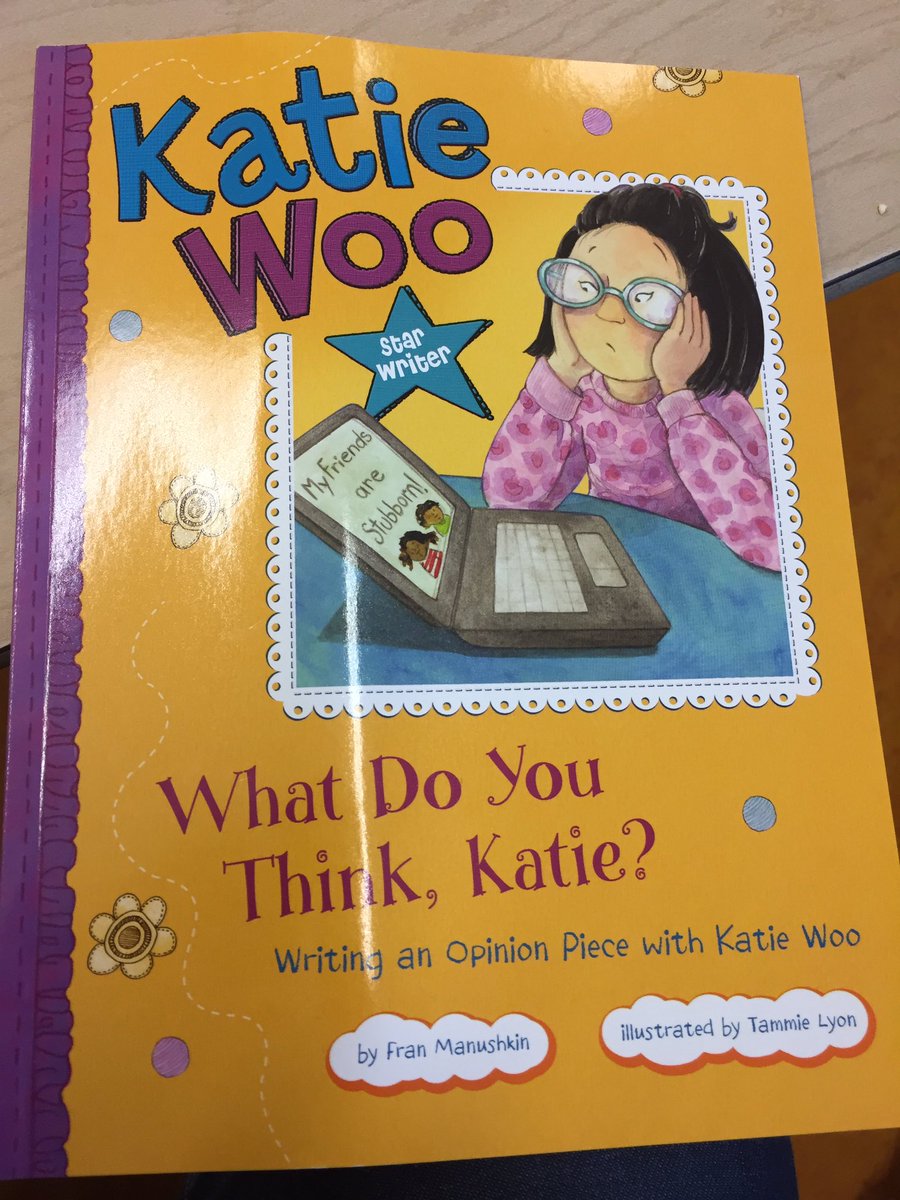 Perfect book for helping first graders understand opinion writing! #tcrwp <a href="/wearskm/">Katie Wears</a> <a href="/SusanKochVT/">Susan Koch</a>