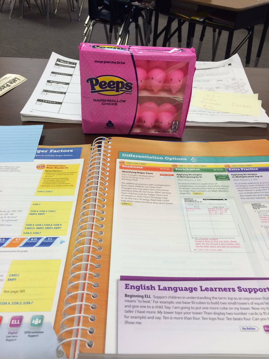 AllisonHesterma's tweet photo. Peeps helping me lesson plan! #peepsinlearning #smokesnerds https://t.co/jDbz04gVhm