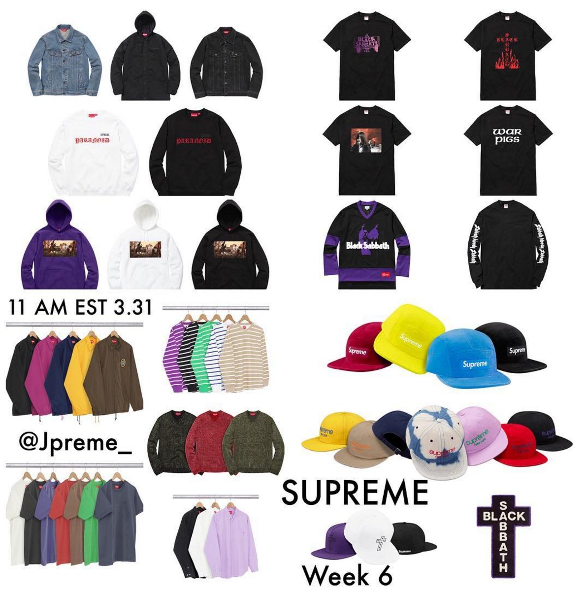 Heated Sneaks on Twitter: "Tomorrow's Supreme SS16 Week 6 ...