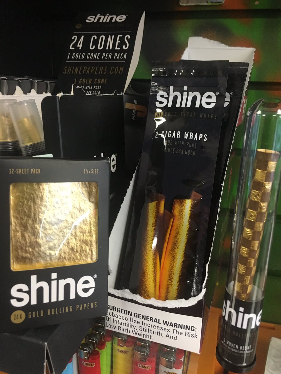 canogasmokeshop's tweet photo. It's time to SHINE with some gold blunts,cones or joints !! #shine #gold #goldjoints #goldblunts #goldcones https://t.co/IWuxDyy4jc