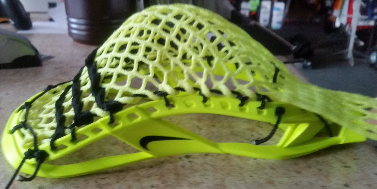TheSportsXpress's tweet photo. Heads we strung up today #nike #alpha with @LawlessLacrosse mesh. #harrow # incineratorpro with #moneymesh https://t.co/MXPVyeHuNx