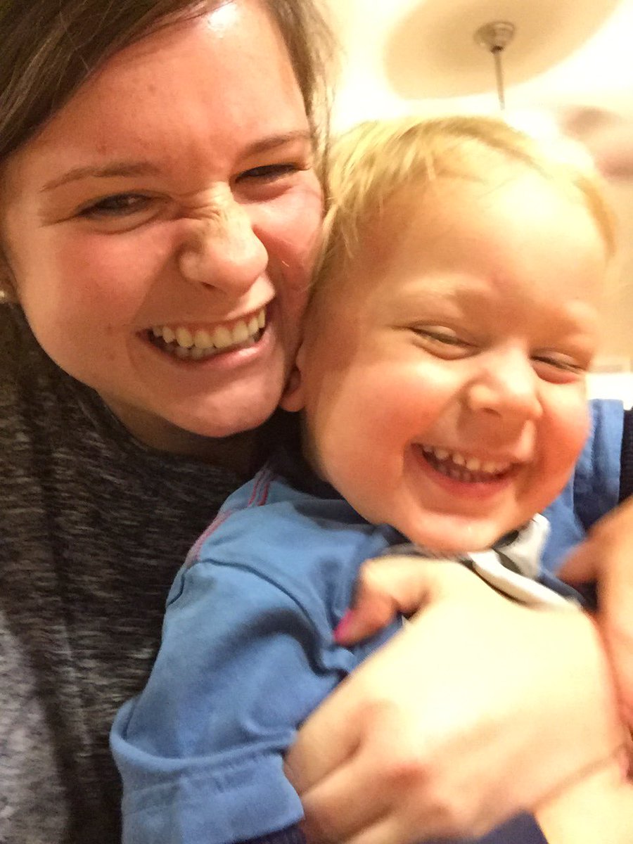 maddieravlin's tweet photo. I can always count on this little nugget to make me homesick when he asks "Why aren't you at home?" 💔💔 https://t.co/5po132NJsD