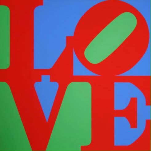 Love outside the box! Interested in creating art live during theater? #Robert #Indiana #iconic #Warhol #sculpture