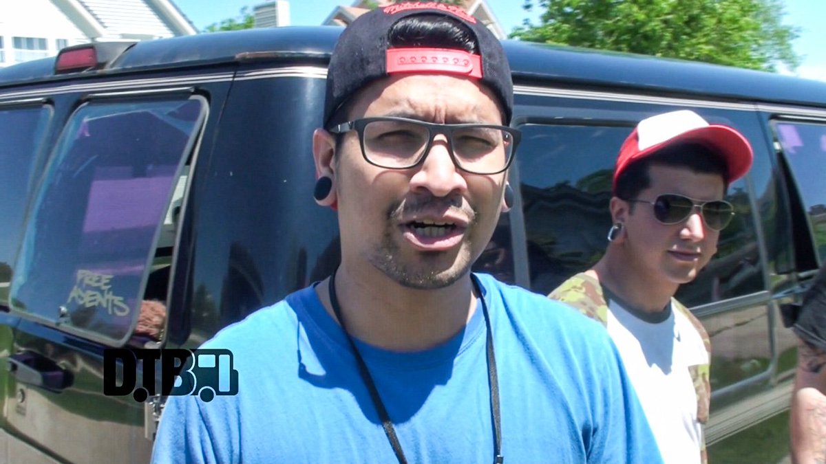 DigitalTourBus's tweet photo. Go watch the metal band, @ThePartyFoul, discuss their ultimate tour lineup at https://t.co/2nuKiYxbIk #dreamtour https://t.co/iUA5xG9yPJ