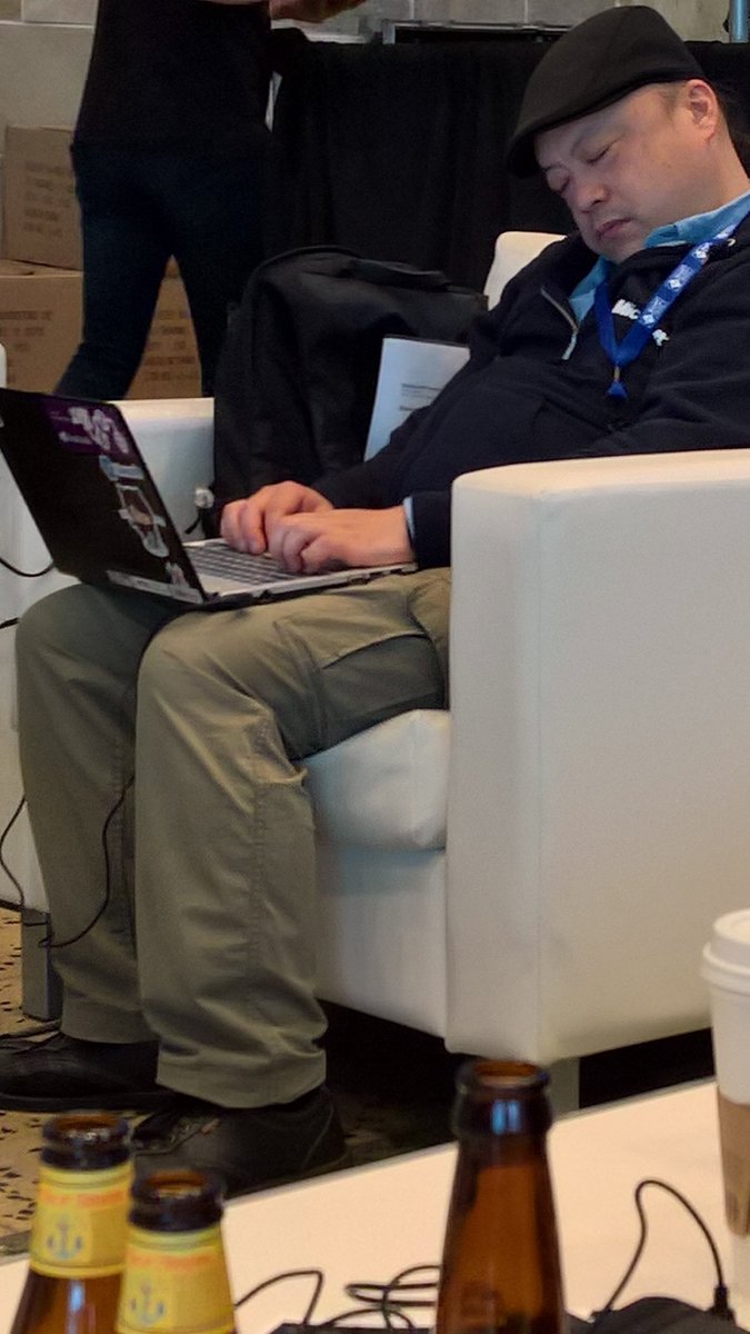 earle36's tweet image. This dude has coded himself to sleep #Build2016 #NoRestForDevelopers