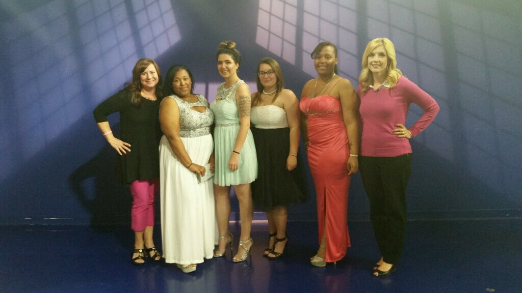 cinderellaffair's tweet photo. Thank you @arizonamidday for spreadingthe word about free prom dresses!! Come see us Saturday 8-3! #evwl prom #free https://t.co/QTZXBtQFsz