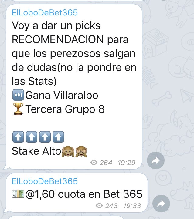 LoboDeBet365's tweet photo. 📢⚽️Hoy despejamos dudas a muchos sobre nosotros con dos cuotas ricas en TERCERA DIVISIÓN
Unete,estas a tiempo💶
⬇️⬇️ https://t.co/dZcfwFGgdt