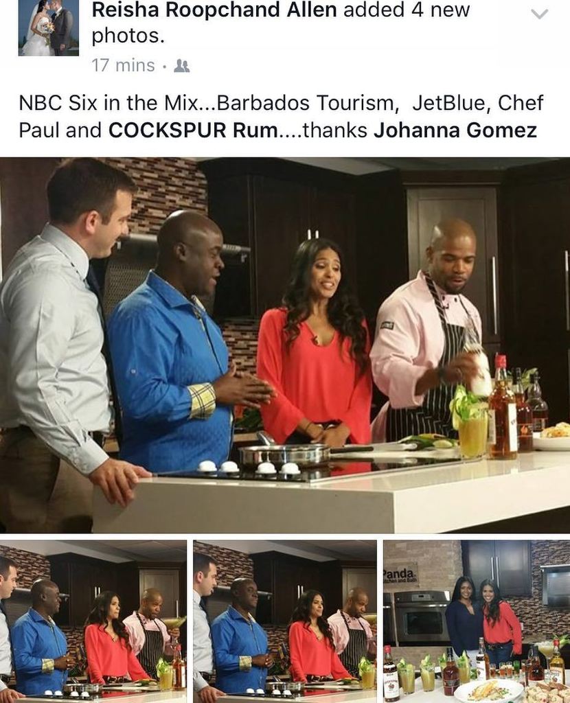 johannagomeztv's tweet photo. Had so much fun with this crew today! #Barbados #CockSpurRum #JetBlue https://t.co/5dKYIxTn5h