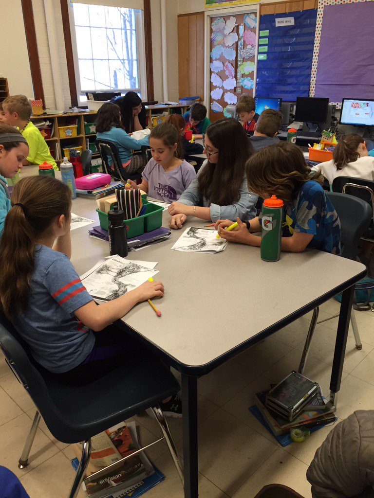 MrsStathakis's tweet photo. Today we learned about metaphors in a double class activity with @msmacdonald2 thanks @cals318 for a great lesson! https://t.co/xVch6SS3ct
