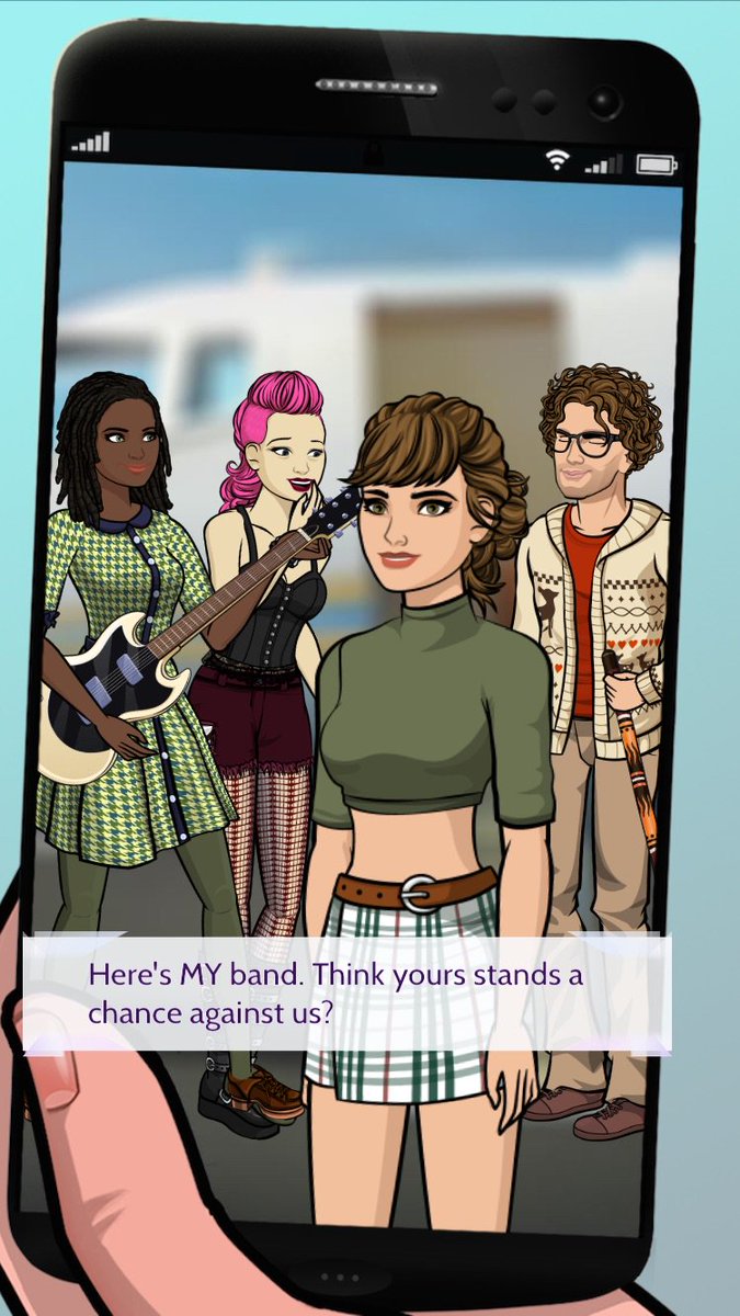 elortodeharry's tweet photo. Check out my killer band on Demi: Path To Fame! #demipathtofame https://t.co/52HdXEfPzL https://t.co/0sksAQ0BID