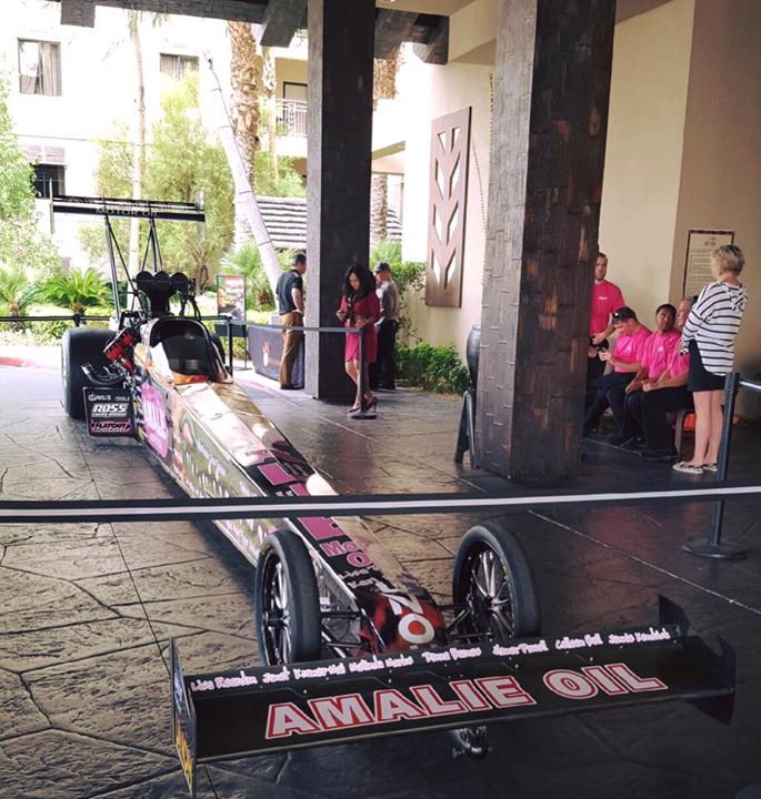 TahitiVillage's tweet photo. @TerryMcMillen thank you for bringing the 8,000-horsepower #dragster beast once again! See you in Oct! #TV_Events https://t.co/m5CMq8IigZ