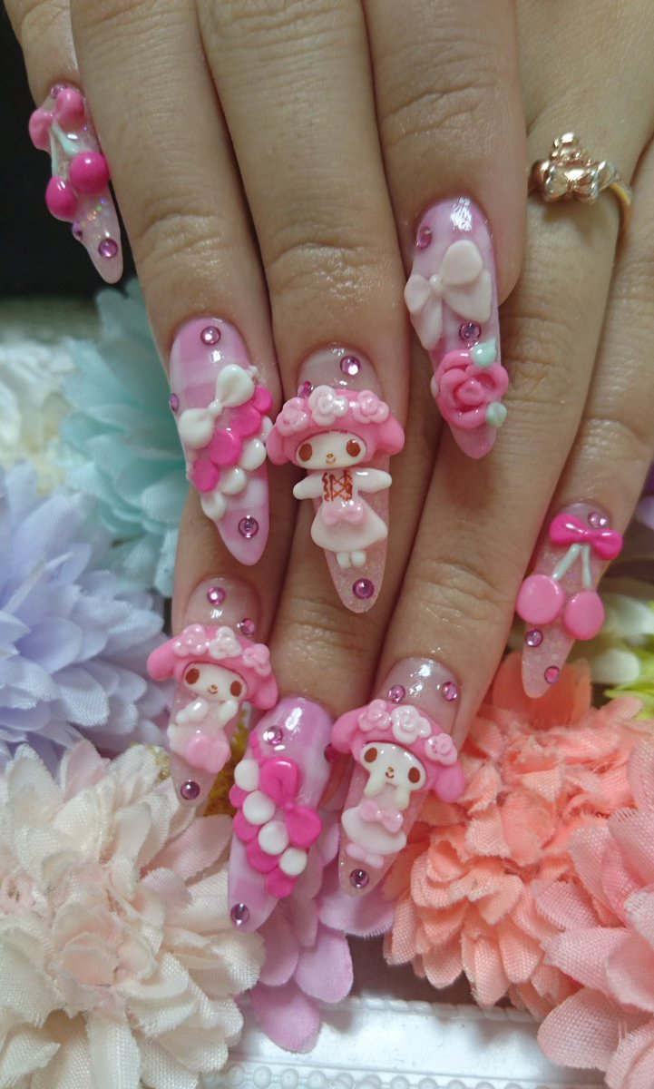 いろはねいる Sur Twitter ジェルネイル スカルプ ネイル Nail 美甲 新宿ネイルサロン いろはねいる マイメロ マイメロネイル キャラクターネイル 3dネイル さくらんぼネイル ギンガムチェック 春ネイル T Co Ubbcdf5gv1