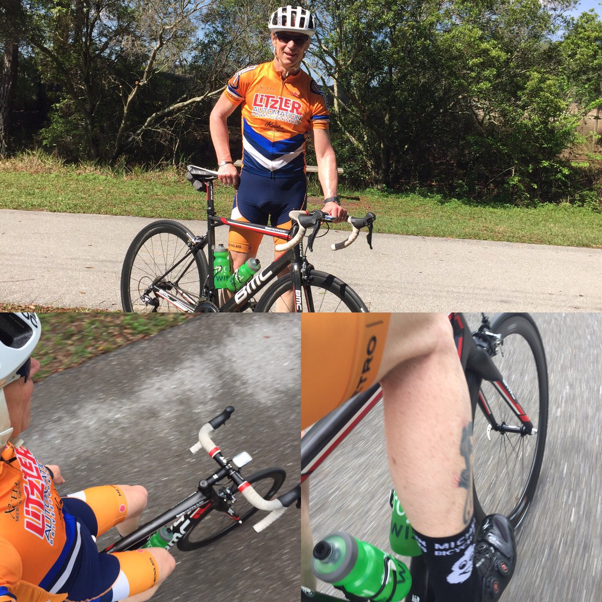 Sun &amp; Fun - Florida Style! #michelinbike #ride_bmc @MichelinBikeUSA <a href="/Ride_BMC/">BMC</a> <a href="/starlightbikes/">Starlight Apparel</a>