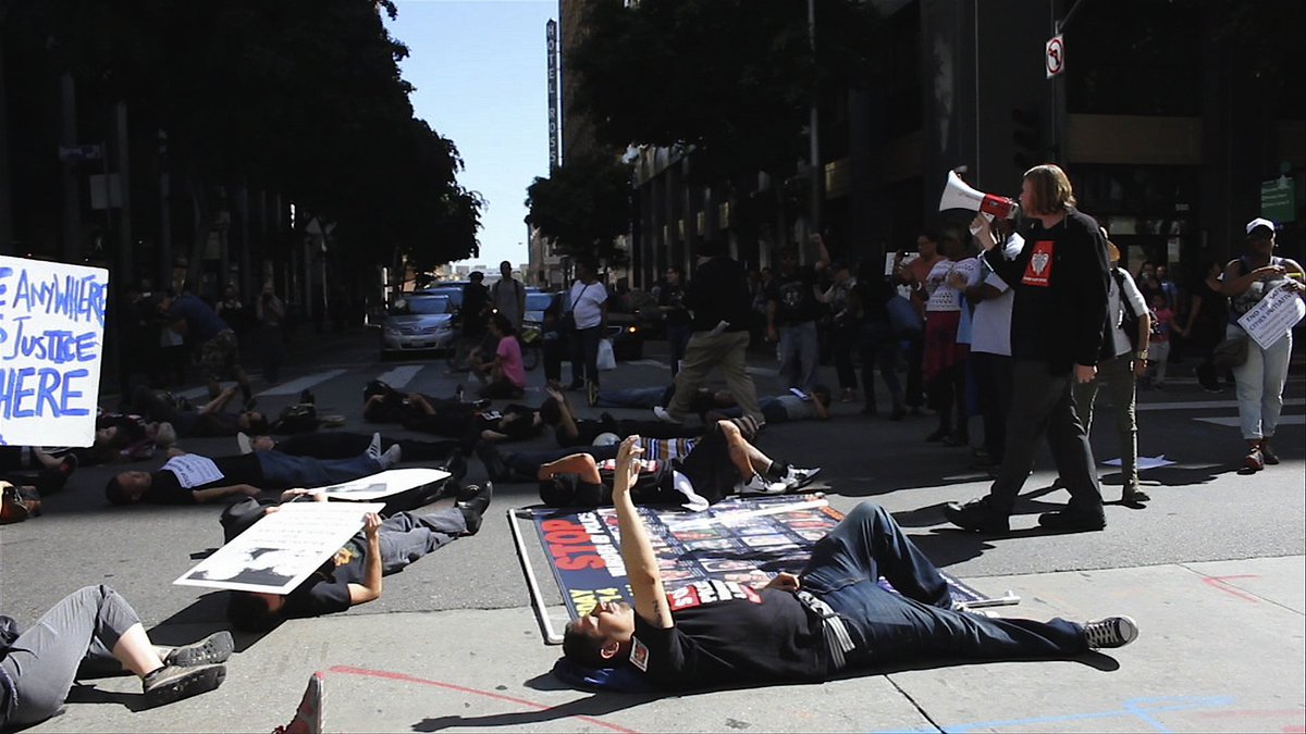 RadicalizedDoc's tweet photo. No justice here. No justice ANYWHERE. #OccupyLA #OWS #RadicalizedMovie https://t.co/G580ypxJDZ https://t.co/IJgRpH0LBs