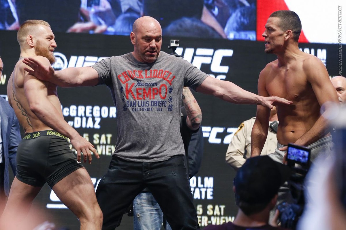 MMAHistoryToday's tweet photo. It's official ladies &amp; gentlemen

Conor McGregor &amp; Nate Diaz will fight again at UFC 200 https://t.co/XQNZKdm9hA