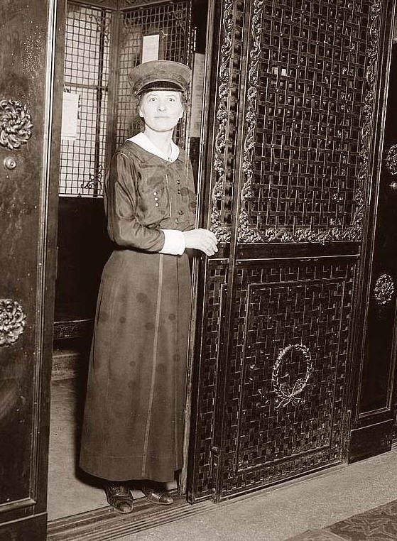 Think new Younker's building in downtown Des Moines should hire me as their elevator operator!