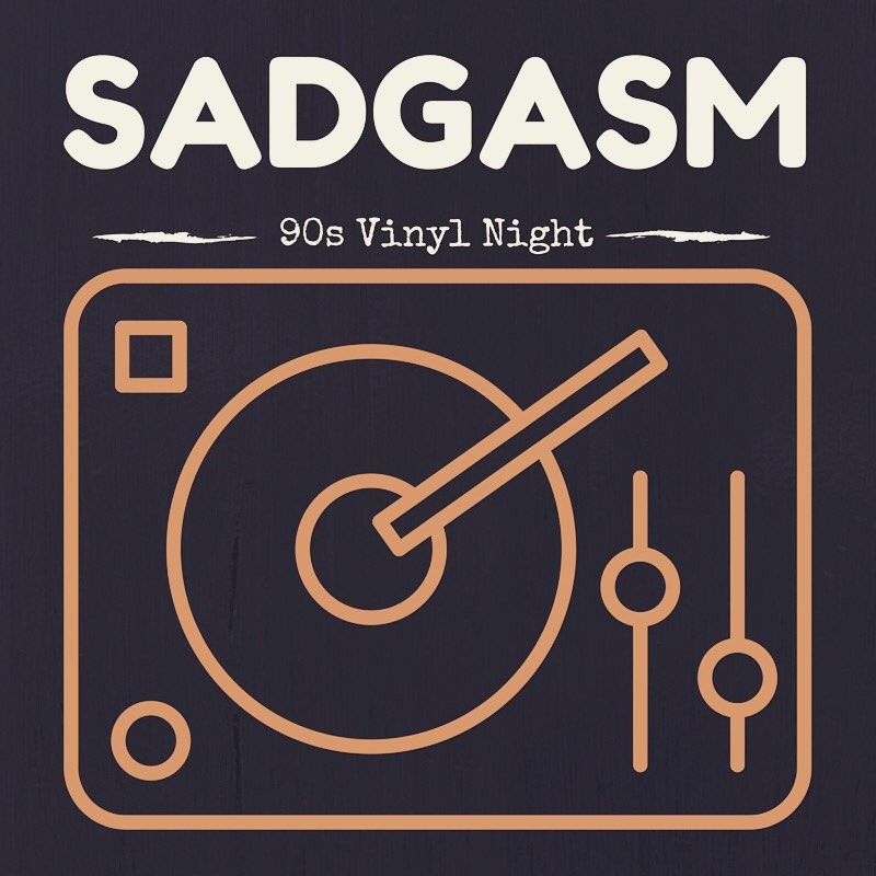 9pm tonight. 90s vinyl night! Free! W/ $2 tacos by Andy Tanner. Let's drink &amp; reminisce the night away....