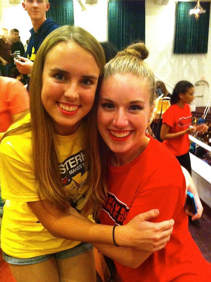 katie17__'s tweet photo. throwback to my dancing debut senior year. I couldn't have made it this far without ya @RachKeyt #AlphaPhiLineDance https://t.co/qCDM1HWa9s