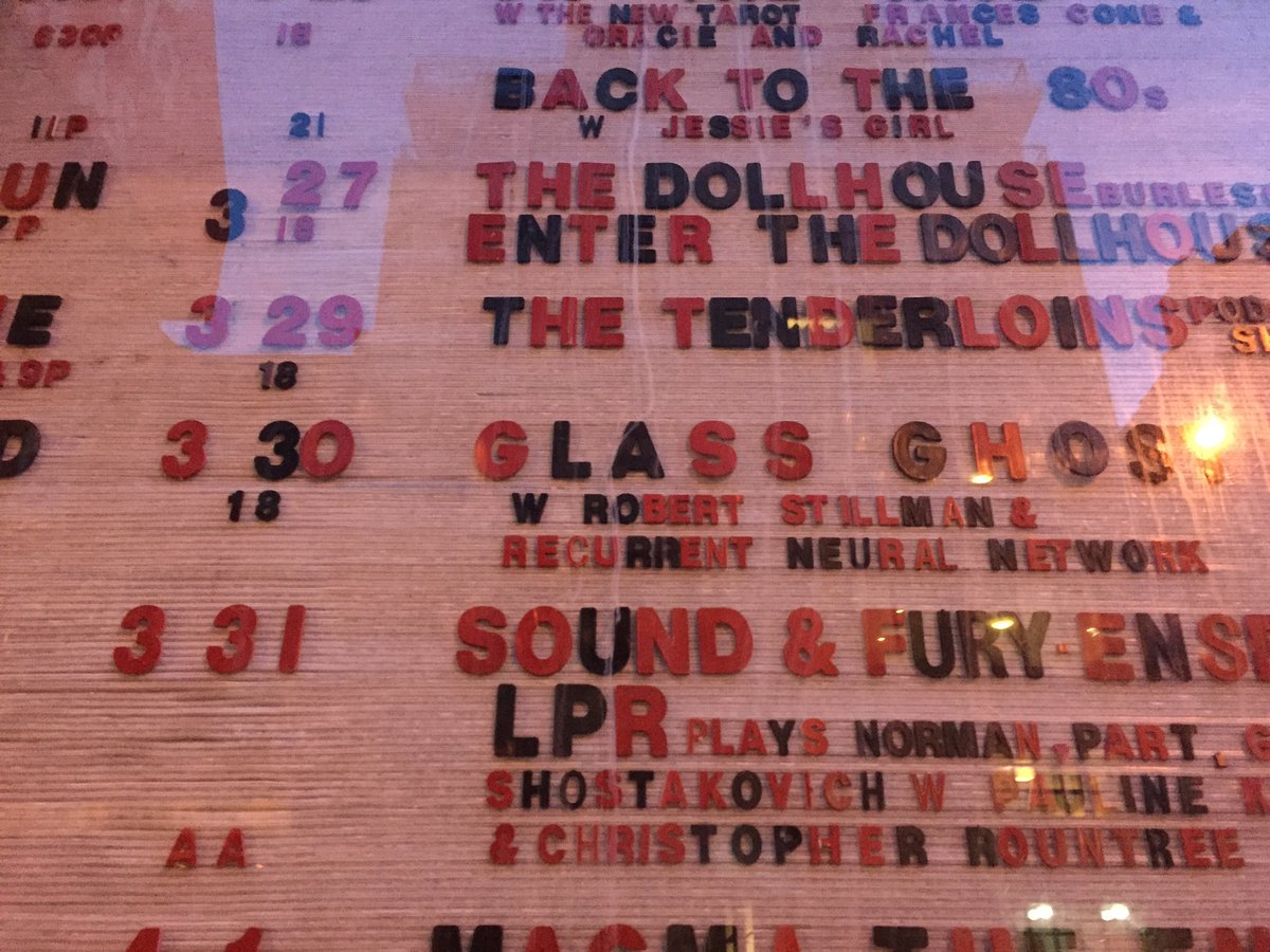 gilgul's tweet photo. Seeing Glass Ghost &amp; recurrent neural network (hello AaronArntz!!!) perform tonight #WhyILoveNYC https://t.co/OcMuUnyj74