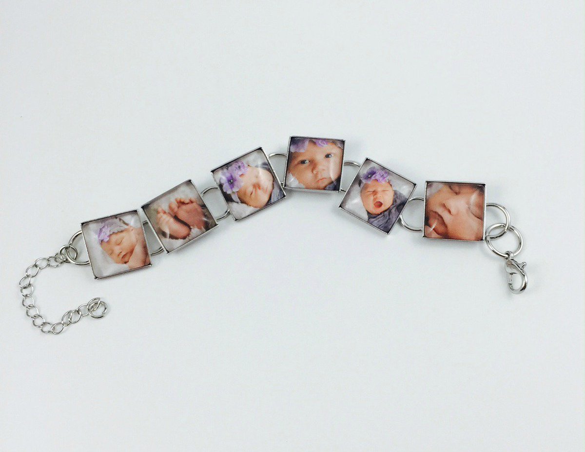 ChutneyBlakeDes's tweet photo. Custom Photo Bracelet -Square Link Bracelet #newmom
#newbaby #MothersDay #customgift #keepsake #babyphotos #bracelet https://t.co/ElV7DVwpyX