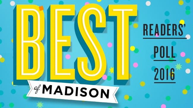 DestinationMSN's tweet photo. ICYMI: @Madison_Mag's #BestofMadison2016 celebrates #MadisonWI bizzes: https://t.co/s90JmD0Qe4 #Visit_Madison https://t.co/qRvrszoMt3