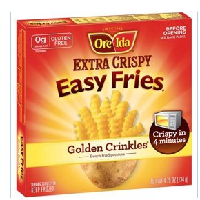 CeliacSelection's tweet image. Top pick of the day goes to @OreIdaPotatoes #glutenfree Golden Crinkle Fries!