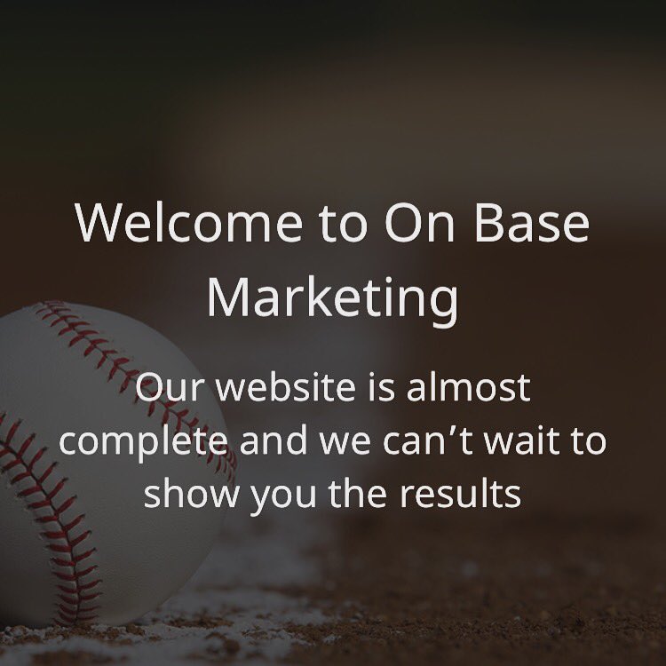 OnBaseMarketing's tweet image. Coming soon ... OnBaseMarketing.com. #GetOnBase