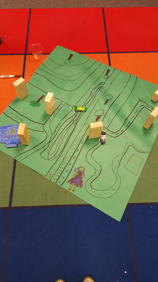 christimfowler's tweet photo. Used PBL for kindergarten students to create maps of their own towns! https://t.co/IEWyUsaVdN