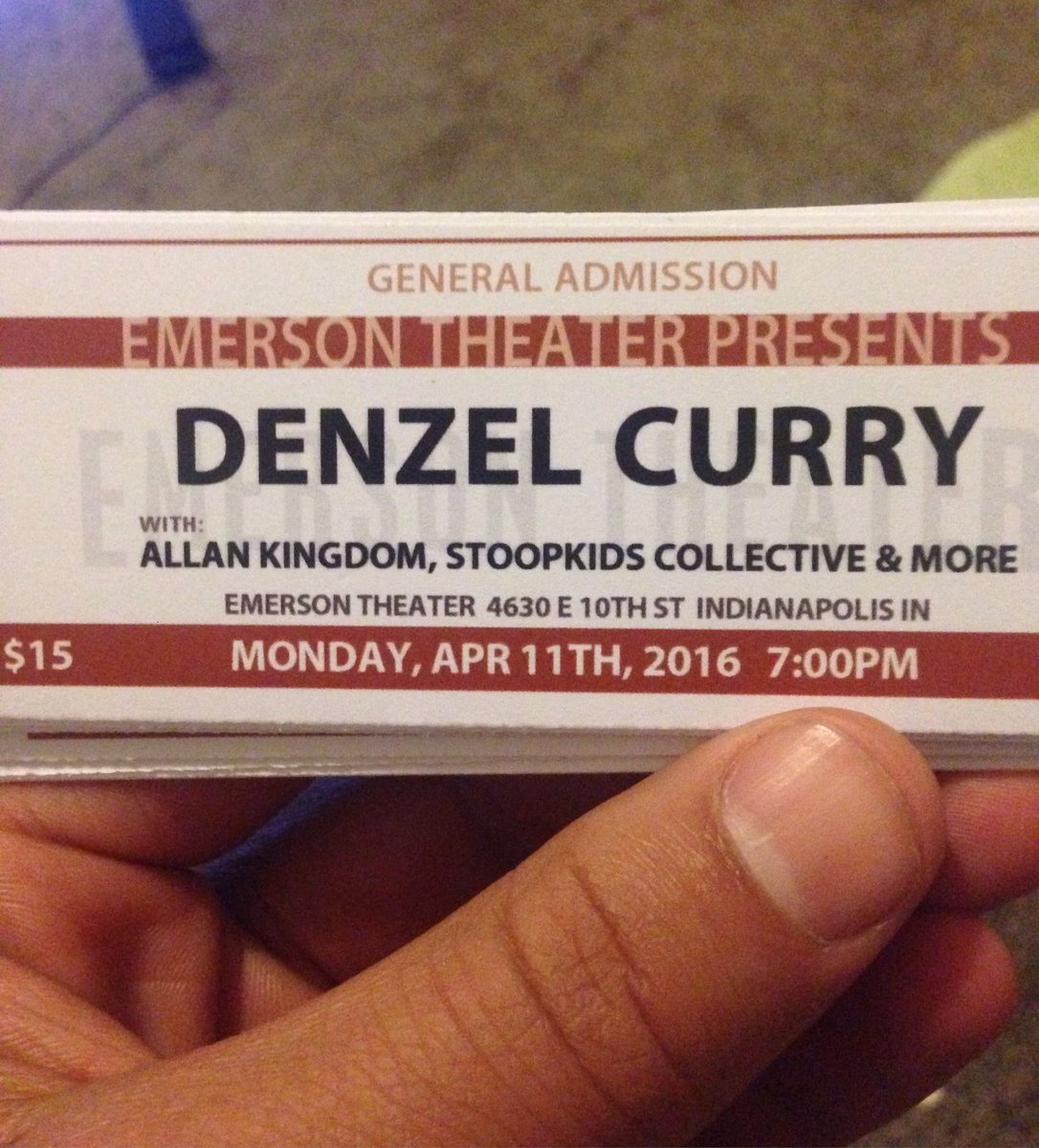 Opening for <a href="/RavenxMiyagi/">CLOUT COBAIN</a> the 11th at the Emerson Theater in Indy. DM or text me for tickets #stoopkids