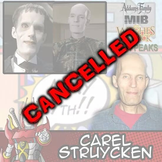 ConatronKY's tweet photo. One guest cancelled means a new one will be announced! #cancelled #comiccon #Conatron #newguest #comingsoon https://t.co/XU4frRjrvF
