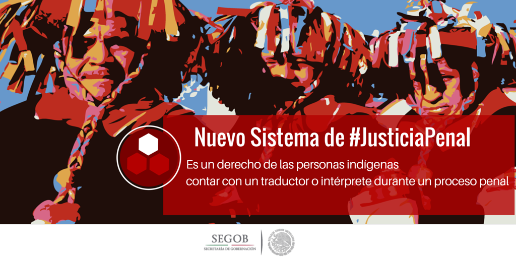 SEGOB_mx's tweet photo. ¿#SabíasQue el Nuevo Sistema de #JusticiaPenal promueve la profesionalización de intérpretes y abogados indígenas? https://t.co/raCM6rtMxM