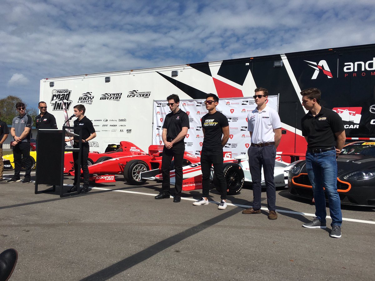 Throwing it back to the St. Pete Media day, lots of fun went down @andersenracepk #MRTI #TeamCooperTire