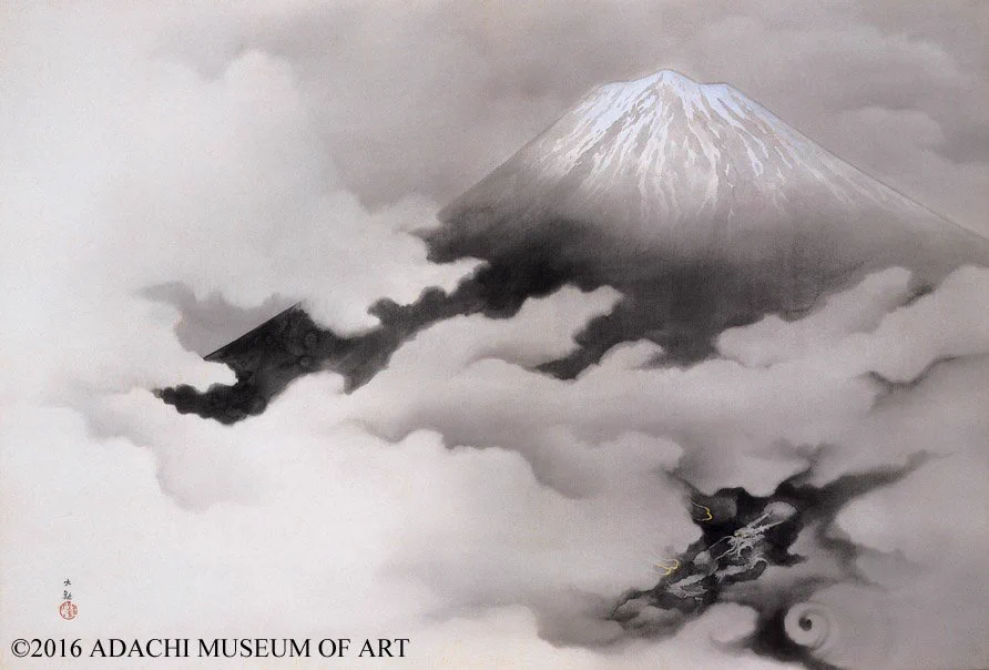 富士山と登る龍 公式】足立美術館／Adachi Museum of Art on X: 