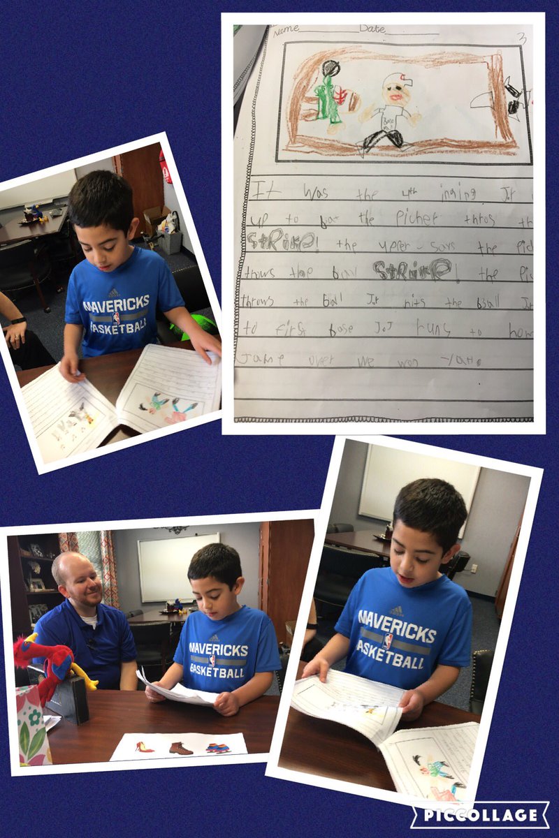 rountreerr's tweet photo. This 1st grader shared his writing with us. Very impressive...way to go Matthew! @MasseyRountree1 #strongwriter https://t.co/ei4uuwMV5M